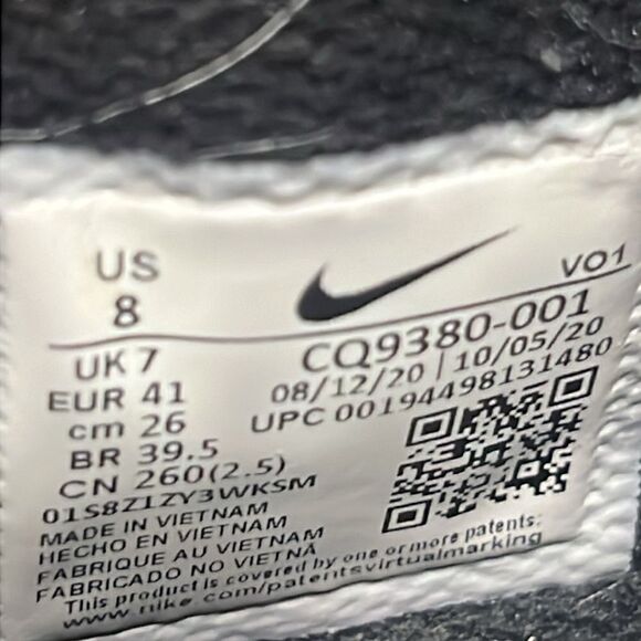 ? Nike LeBron Witness V5 Black/White Basketball Shoes LEBRON JAMES - Sz 8 - GUC main image 10